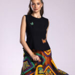 Patchwork Garden - Black Top