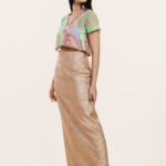Glittery Pencil Skirt